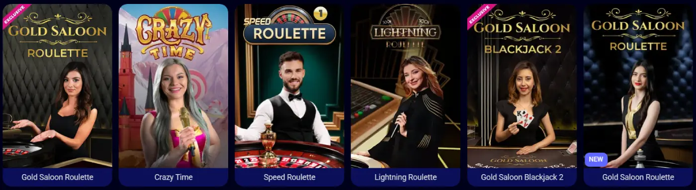 BotSpinsBet Casino Live casino